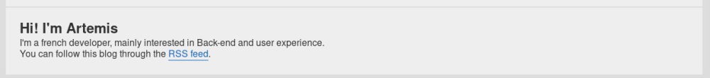 This is the resulting footer, made simple
